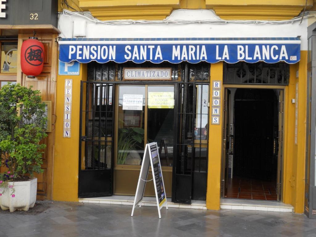 Pension Santa Maria La Blanca Sevilla Exterior foto